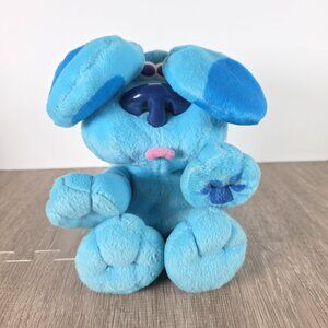 Vintage 2001 Fisher Price Blue's Clues Magic Moves Peek A Boo Stuffed Plush Dog